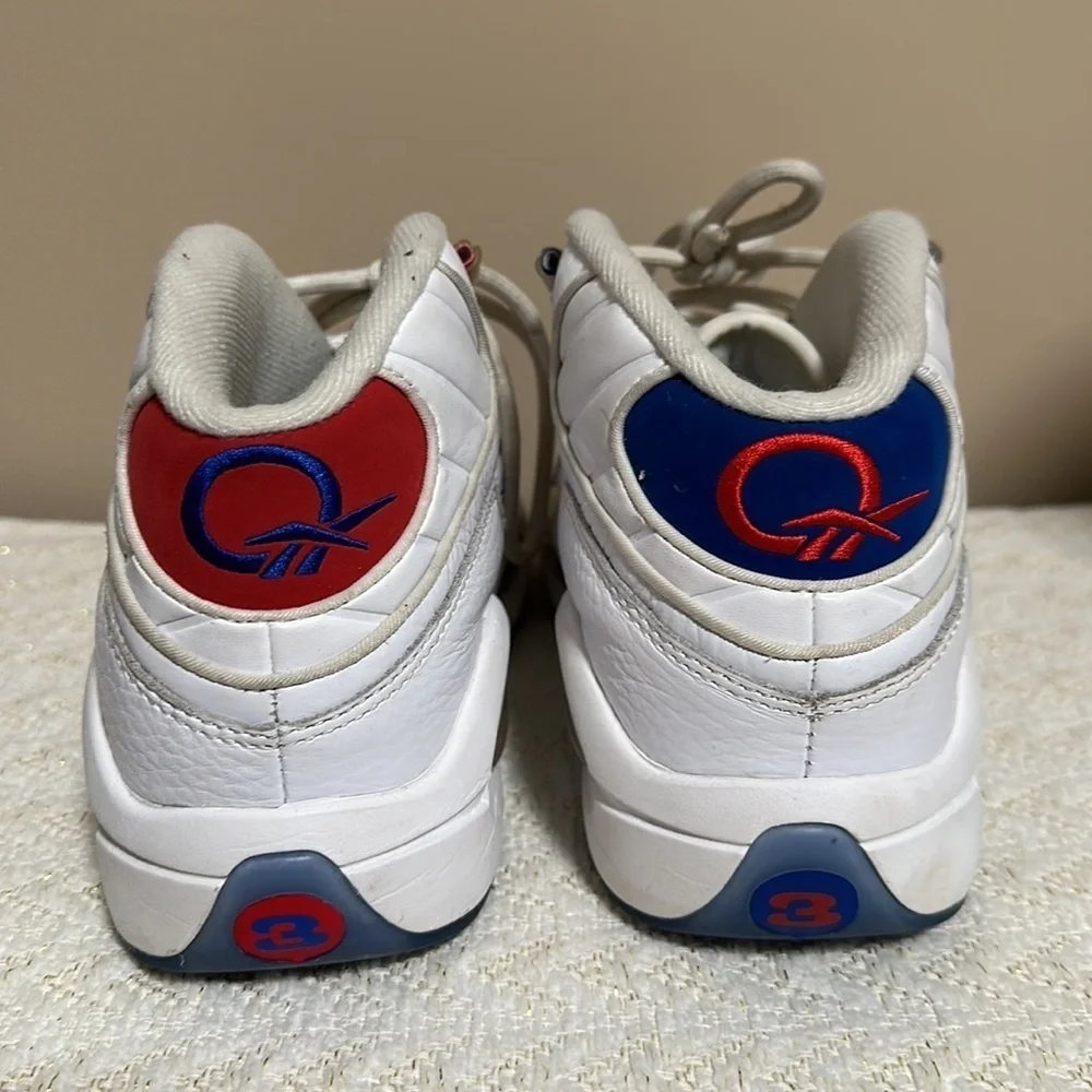 Allen Iverson Sneakers REEBOK Question Mid Double Cross (Blue/Red)